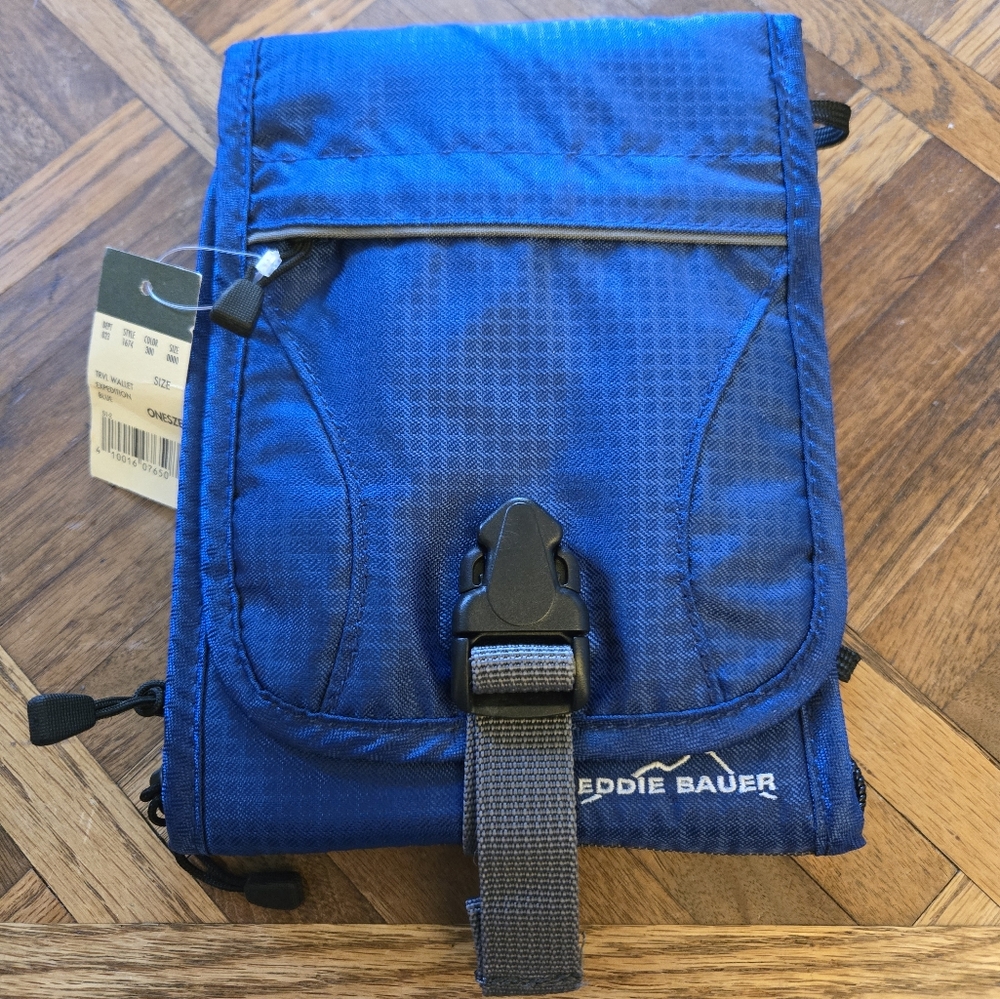 NWT Eddie Bauer Travel Wallet Passport Holder